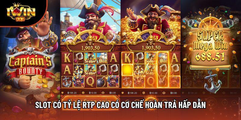 Slot có tỷ lệ RTP cao có cơ chế hoàn trả hấp dẫn