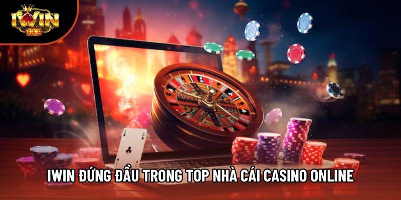 Iwin đứng đầu trong top nhà cái casino online